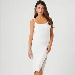 Forever21 White Cami BodyCon Dress Small